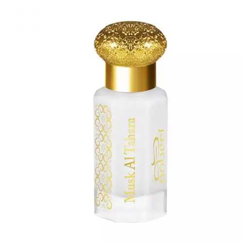 Nabeel | Musk Al Tahara Oil  | Unisex Fragrance | 12ML |  White musk, lily, and violet