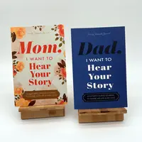 Hear Your Story Parents' Life Journals 2-Book Bundle - Soft Cover Notebook, 6x9 Paperback, Guided Literature for Mom & Dad, Anniversary Memory Preservation, Easy to Carry