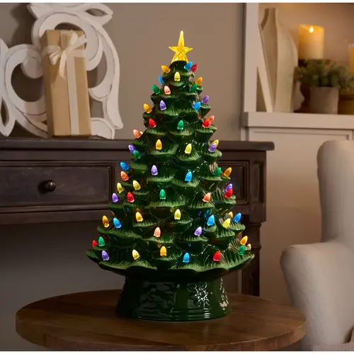 Mr. Christmas 18" Ceramic Nostalgic Tree