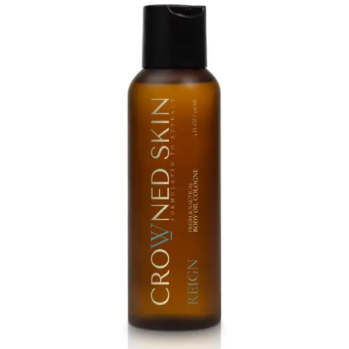 Reign Fragranced Body Oil | Lightweight | Nourishing Body Oil | Aroma of Bergamot | Jojoba & Pepper Blend | Cosmetic | Smooth Finish