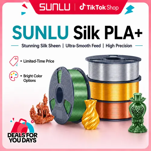 SILK PLA+ 3D Printer Filament Dual Color Silk Series 3D Printer Filament 1.75mm SILK 3D Printer Filament 1KG-9249 tiktokshopbacktoschool,back to school,back to school haul,sohochic