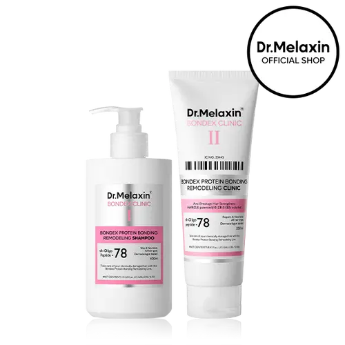 [Dr.Melaxin Official] Bondex Hair Protein Bonding Remodeling Line - Treatment & Shampoo | Softness, Repair, Glossy, Strength, Hydration