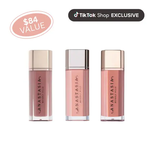 Lip Velvet Trio - Pinky Velvet Trio (Kiss, Softy, Hush Rose)