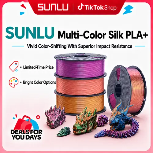Dual-Color,Triple-Color,Four-Color 1KG/3KG Bundle/6KG Bundle 1.75mm SILK Filament Bundle Compatible with 99% 3D printers-6737 tiktokshopbacktoschool,back to school,back to school haul,sohochic