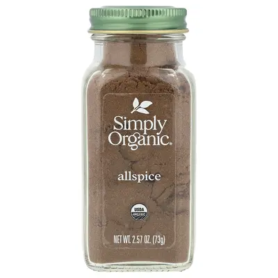 Simply Organic Allspice, 2.57 oz (73 g)