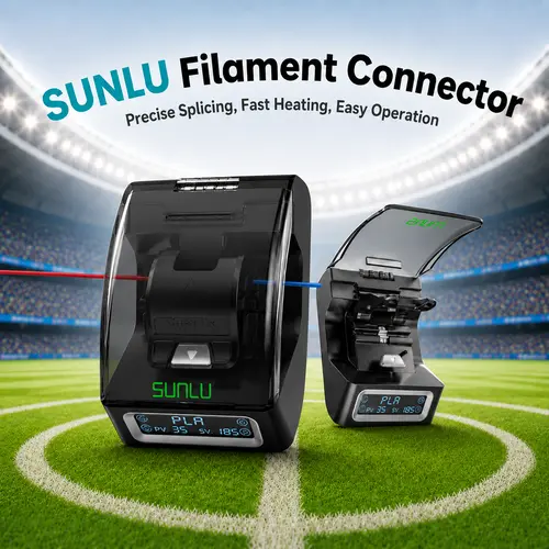 SUNLU Filament Connector Fast Heating Filament Connector for 3D Printer Filament 1.75mm, Up to 240°C, Compatible with PLA PETG TPU ABS PA Nylon, Easy to Use 3025 tiktokshopbacktoschool,back to school,back to school haul,sohochic