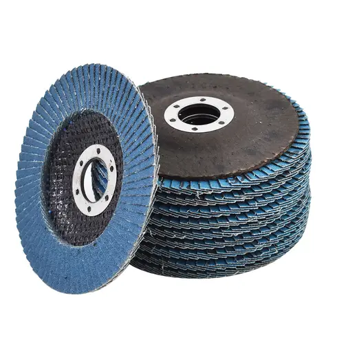 Premium Zirconia Abrasive Flap Disc Set, 4.5in x 7/8in, 40/80 Multi-Grit Sanding Paper, Type T29 High-Speed Cut Rotary Discs, 10/50 Multiple Packs for Sanding Grinding (TikTok Shop Black Friday), Abrasive Disc Set,toolupgrade