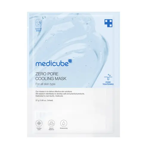 [LIVE Exclusive] [medicube] Zero Pore Cooling Mask 5ea l Medicube Skincare Sheet Mask Face Masks Calming Hydrating Kbeauty Korean skincare