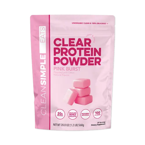Clear Protein Powder: Pink Burst (20 Serving)