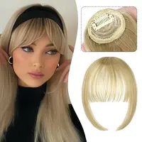 Cephemer Wispy Bangs Clip in Hair Extensions Lightweight Air Bangs Synthetic Fiber Hairpieces for Women Easy to Wear All Day Comfort for Daily Party