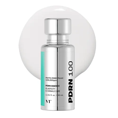 [VT COSMETICS] #1 viral PDRN 100 Essence with 100,000ppm Vegan PDRN & Milky Glow Serum | Smooth, Unscented, Hydrate, Moisture, Plumping, Firming & Fine Line Care | Moisturizer Radiance Glow | Korean Skincare