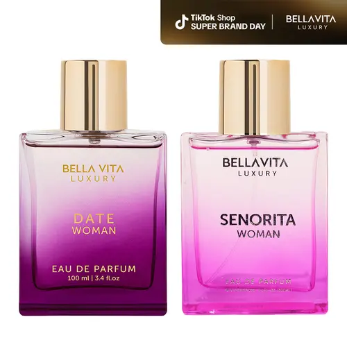 Bellavita Luxury Girl's Night Out Perfume | Women's Fragrance | Date & Senorita | Fun, Flirty & Confident Scent | Long-Lasting Eau De Parfum | Vegan & Cruelty-Free