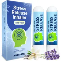 Migrastil Aromatherapy Inhaler 2-Pack – Your Personal Moment of Calm. Self-Care on the Go. Healthcare Fitness