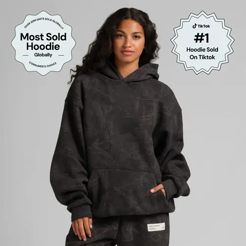 Comfrt | The Camo Hoodie | Oversized Camo Print Hoodie Cotton