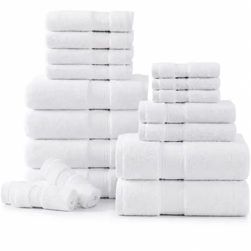 LANE LINEN Luxury 4-Piece Extra Large Thick 100% Cotton Bath Towels Set - Non-Twist, Quick Dry, Super Soft Fluffy, Super Absorbent Towel for Bathroom