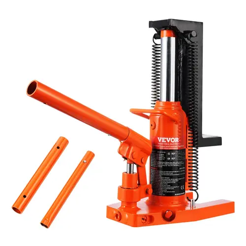 【toolupgrade】VEVOR Hydraulic Toe Jack, 2.5 Ton On Toe Toe Jack Lift, 5 Ton On Top Lift Capacity Machine Jack, 0.8-5.3 in Toe Height, 8.9-13.4 in Top Height, Air Hydraulic Claw Jack for Machinery, Industry, Car Repair Tools, Automotive Vehicle Tool