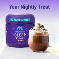 MoonBrew Hot Cocoa – Magnesium Sleep Drink (Caramel Chocolate, Mint Chocolate, Coconut Chocolate, Sleepy Berry)