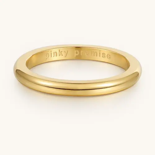 Pinky Promise Ring - Engraved inside