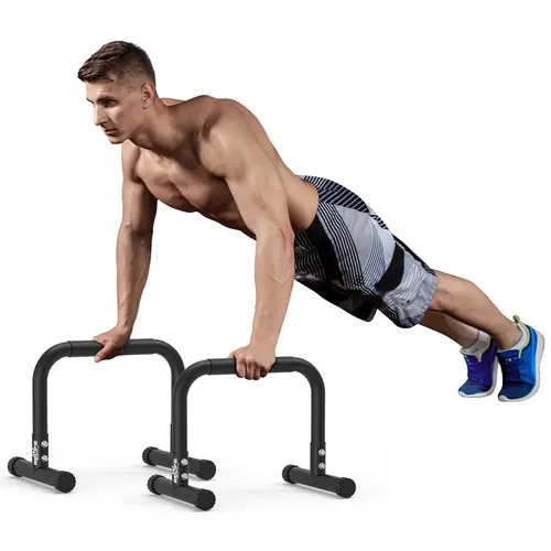 RELIFE Heavy-Duty Sturdy Steel Portable Parallel Dip Bars, 660 LBS Capacity Unisex Functional Home Workout Equipment, Exercise Equipment for Home Calisthenics & Resistance Training