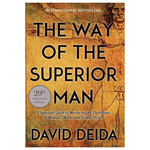 The Way of the Superior Man: An English Spiritual Guide to Master Desire, Work Challenge Guide (20th Anniversary Special Edition) by David Deida - Humanities & Social Sciences Psychology Trade Paperback Book with Diverse Topics Guidance