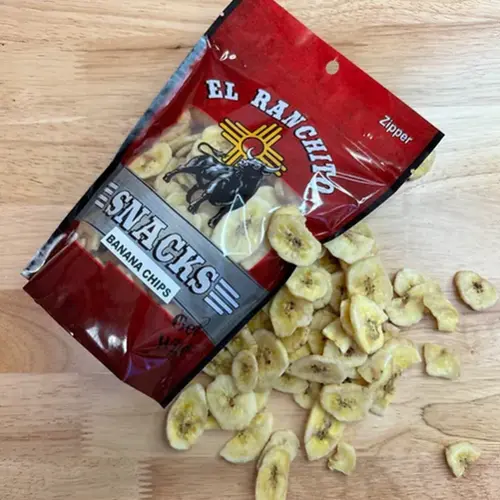 Bananas Chips 9 oz - EL RANCHITO JERKY