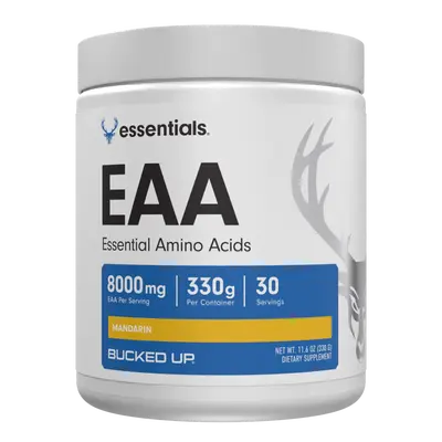 Bucked Up ALL NEW Essential Amino Acids - Dietary Health Fitness Edible Supplement