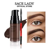 SACE LADY 3D Eyebrow Gel - 6ml Flawless Cosmetic Brow Styling Gel, 24H Lasting Waterproof Smudge-Proof Eyebrow Tint, Brow Makeup Products for Summer Use, Smoothing