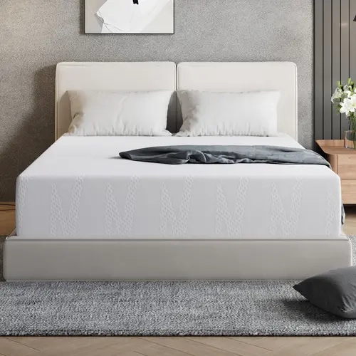 Gel Memory Foam Mattress 8/10/12/14 Inch Twin/Full/Queen/King Size for Pressure Relief & Motion Isolation,dorm essentials,home decor,sohochic