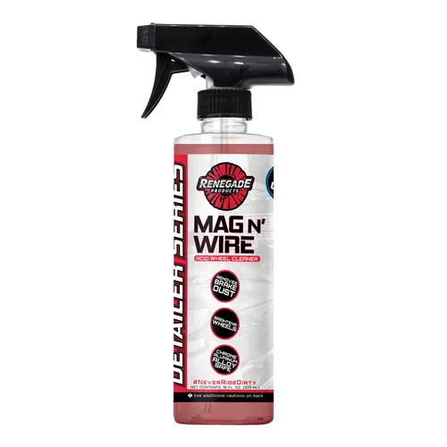 Renegade Products Mag N' Wire Acid Wheel Cleaner & Aluminum Brightener 16oz – Removes Brake Dust, Grime & Oxidation