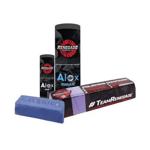 Renegade Products | Finishing Compounds: Metal Polishing Compound for Buffing Wheels