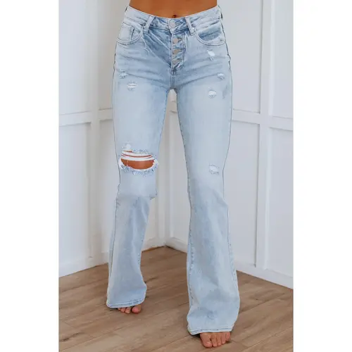 Rayna Risen Jeans - Light Wash