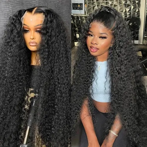 [NEW] Bling Hair Deep Wave 13x6 HD Lace Frontal Wig Water Wave HD Transparent 13x4 Deep Curly Lace Frontal Human Hair Wigs For Women TikTokShopHolidayHaul sohochic