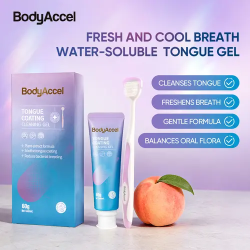 【BodyAccel】BodyAccel Tongue Cleaning Gel Bundle for Oral Freshness-G #sohochic