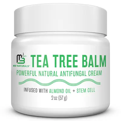 Tea Tree Oil Foot Balm 2oz - Gentle Daily Defense Moisturizer for Athlete’s Foot, Toenail Repair, Dry Skin, Eczema, Psoriasis & Fungal Acne Relief
