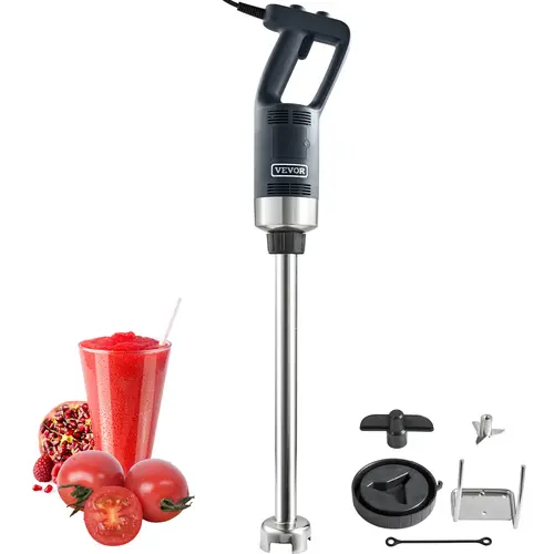 【toolupgrade】VEVOR Commercial Immersion Blender, 750W 20" Heavy Duty Hand Mixer, Variable Speed Kitchen Stick Mixer with 304 Stainless Steel Blade, Multi-Purpose Portable Mixer for Soup, Smoothie, Puree, Baby Food,home essentials