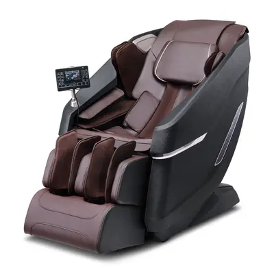 【Spotlight Day】VEVOR Massage Chair with Flexible SL-Track, Full Body Zero Gravity Recliner, 10-18 Auto Modes, 3D Shiatsu, Heating, Bluetooth Speaker, Airbag, Foot Roller, and Touch Screen