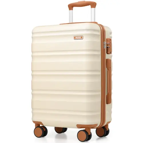 Miusse 20inch Carry-On Luggage Hardside with Spinner Wheels & TSA Lock Lightweight Durable Rolling Suitcase for Travel Women Men Airline Approved tiktokshopbacktoschool