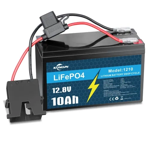 KUNLUN 12V 10Ah Lithium LiFePO4 Deep Cycle Rechargeable Battery Packs, Built-in 10A BMS, 5000+ Cycles, Portable for Electric Kid Ride-on Car, Small UPS, Lighting, Tools & Hardware Power Tool Accessories,sohochic