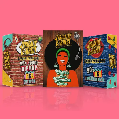 Lyrically Correct Music Trivia Game-Old School to New School Bundle Pack Challenge Cards Oldies But Goodies