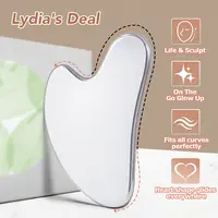 304 Stainless Steel Gua Sha Facial Tools. Comfort Guasha Tool for Face or Body Massage. Relieve Tensions and Reduce Redness Skin Care Tool for Body Treatment, Metal Beauty Essentials mothersdaygift,beachoutfits