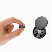 MSHUKCOE Smallest Invisible Mini Earbuds Wireless Bluetooth, Low Profile Micro Tiny Discreet Hidden Earbuds for Work, Small Headphones, Invisible Sleep Wireless Earphone for Small Ear Canals tiktokshopbacktoschool