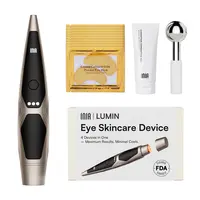 INIA LUMIN 4-in-1 Facial Skin Care Tool Beauty Machine - FDA-Cleared, Rechargeable Battery, 3 Mins Daily for Fewer Lines in 14 Days, Less Puffiness in 21 Days, Lift & Brighten Eyes, Spa-Level Results, Selfcare Summer Gift Idea, Skin Care Tools, Batteries,