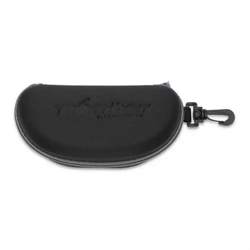 Synthetic Hard Shell Eye Glasses Holder - Bomber Eyewear Case with Elegant Sleek Solid Design, Secure Zipper Closure, Scratch-Proof Storage for Daily Travel & Commute, Unisex Stylish Accessory for Maximum Safety