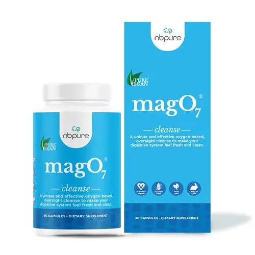 NBPure MagO7 - Original Oxygenated Magnesium Colon Cleanse & Digestive Detox Support