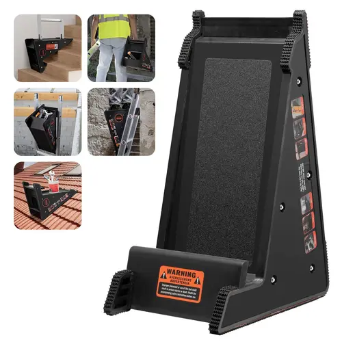 【toolupgrade】VEVOR Heavy Duty Aluminium Telescopic Ladder Leveler, 380 lbs Load Capacity, 10 in Step Width, 7.5-8 in Uprights, PP Tool with Storage, for Uneven Ground Maintenance, Home Use Telescoping Step Ladder, Ladders For Home, Step Ladders, Heavy Dut