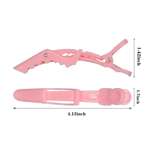 Hair Clips 2 Pack – Professional Alligator Clips For Hair, Hair Clips For Styling, Hair Styling Clips, Aligator Clips, Salon Hair Clips, Plastic Hair Clips