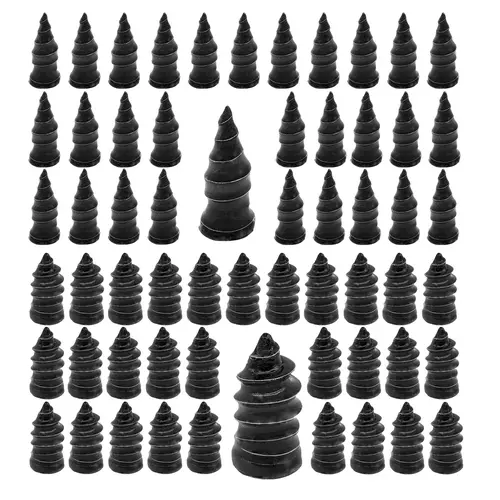 60PCS Tire Patch Repair Rubber Nails Kit with 2 Sizes, Fast Self-Service Vacuum Tire Puncture Repair Tool for Cars, Trucks, Tire Patch Repair Kit,sohochic