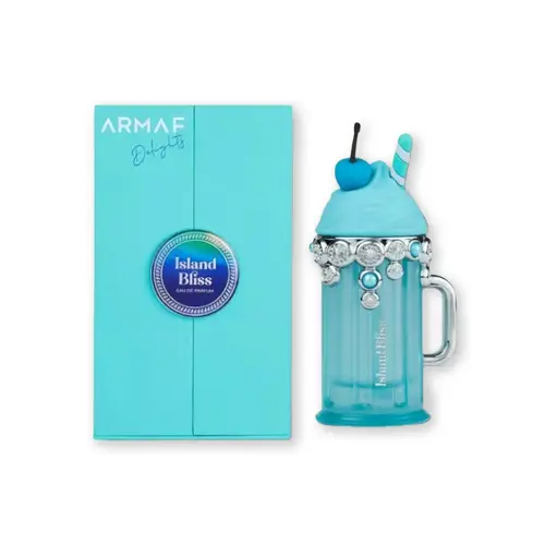 Armaf Delights Island Bliss Eau de Parfum Spray, Women's Fragrance, 3.4 Oz Floral-Fruity Gourmand Perfume for Women