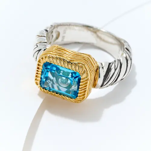Christian James by Scott Grimes Sterling Silver Gemstone Ring