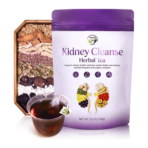 iTREE Kidney Detox Cleanse Tea – Natural Blend for Kidney Health and Enhanced Vitality | with Precious ingredients (Maca, Ginseng, Mulberry, Gojiberry and Polygonatum), Organic Herbal Tea Beverage Sugar-Free, GMO-Free (100g), Back to School